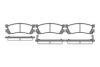 MAZDA JOY12643Z Brake Pad Set, disc brake